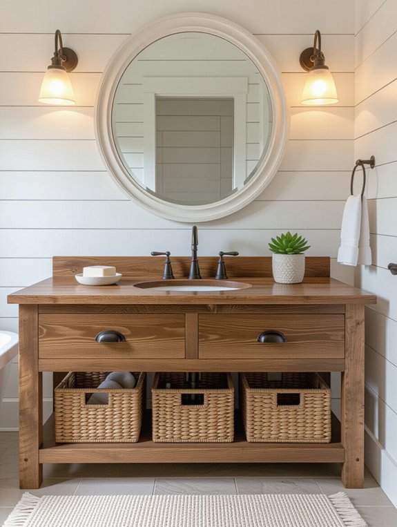 farmhouse chic faucet fixtures