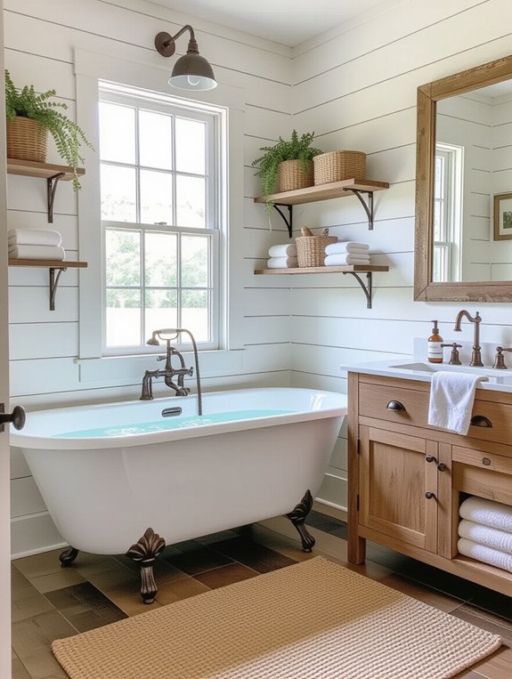 farmhouse style bathroom accessories
