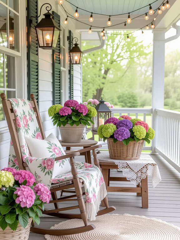 festive string lights ambiance