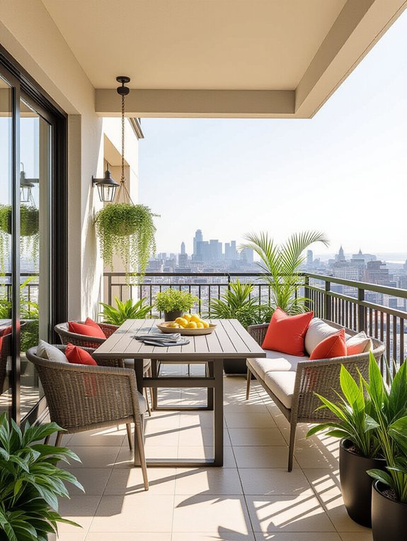 flexible balcony furniture solutions