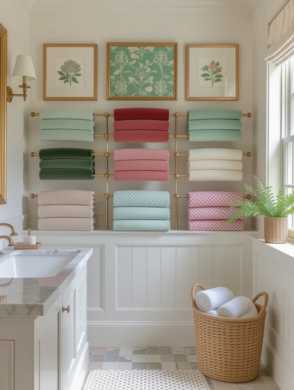 framed fabric wall decor