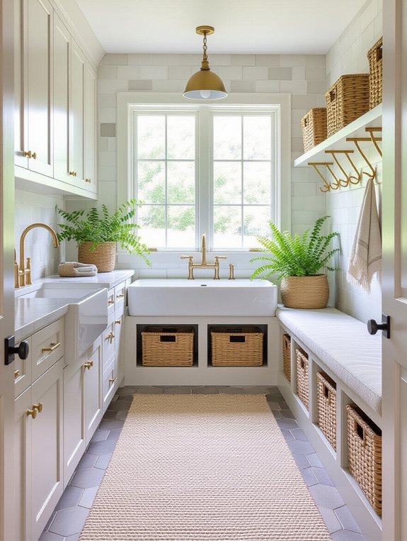 functional mudroom sink benefits