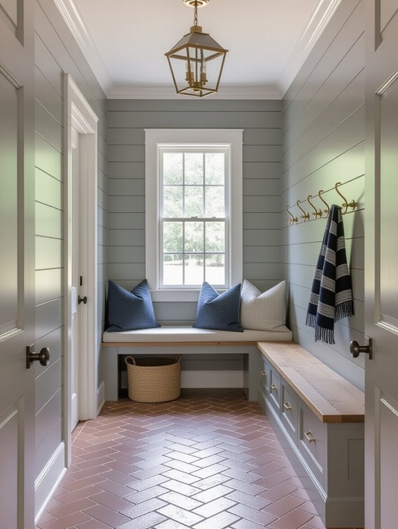 functional stylish mudroom design