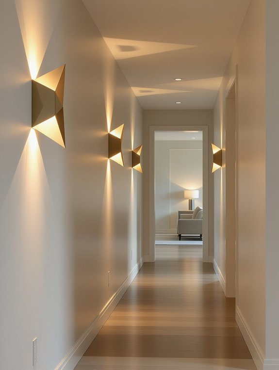 geometric wall lighting benefits