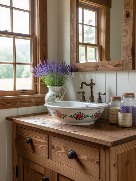 heritage inspired customized vanity