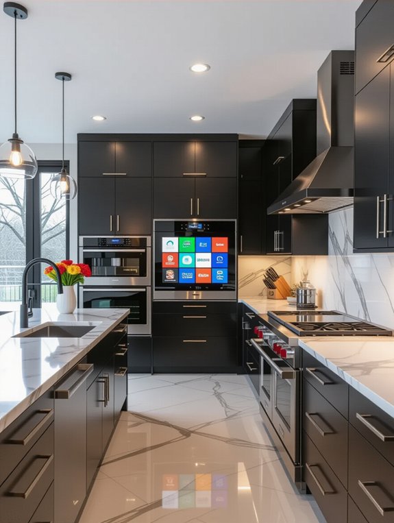 high tech kitchen convenience