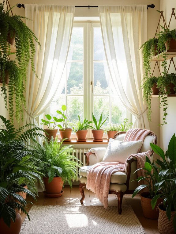 indoor plant display ideas