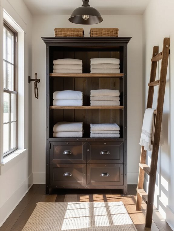 industrial open shelf storage