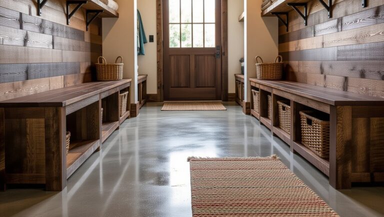 innovative mudroom flooring designs