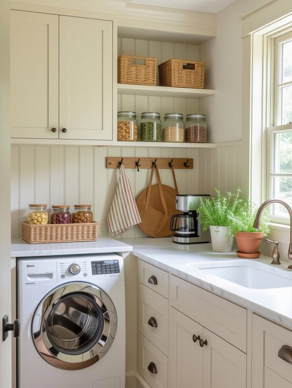 laundry room snack bar