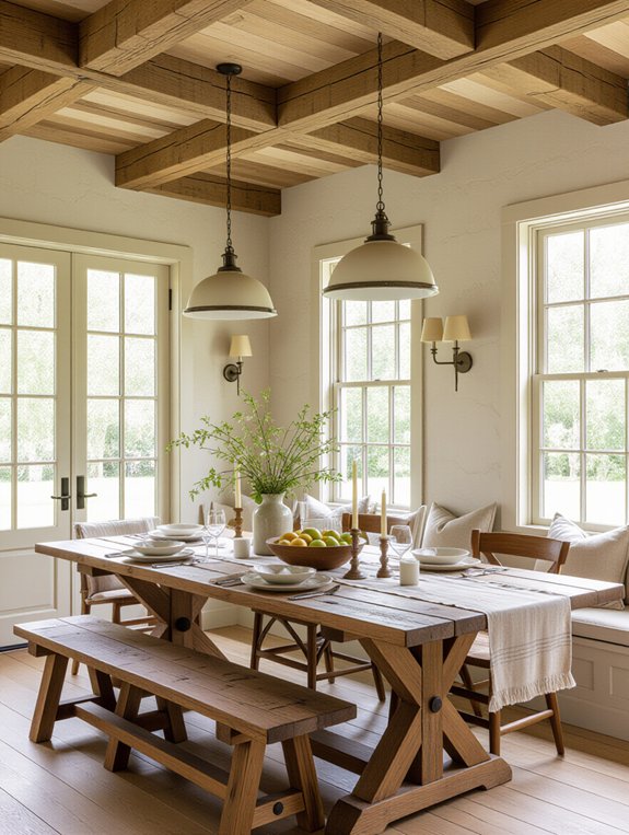 layered lighting creates ambiance