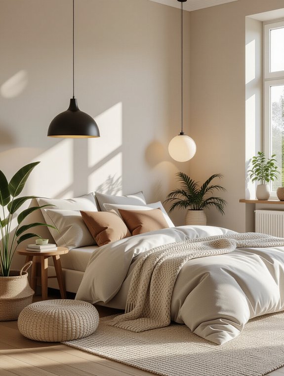 layered lighting enhances ambiance