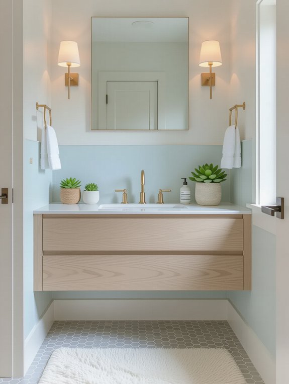 light colors enhance tranquility