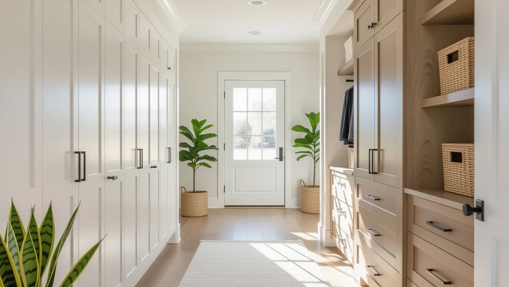 linen closet cabinet designs