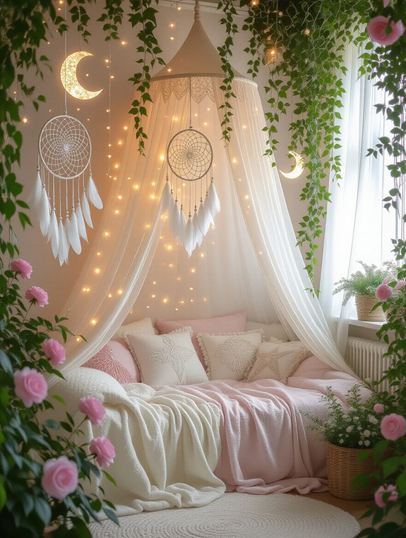 magical dreamy bedroom decor