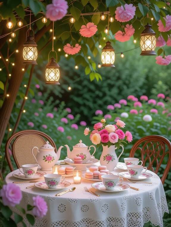 magical garden tea party