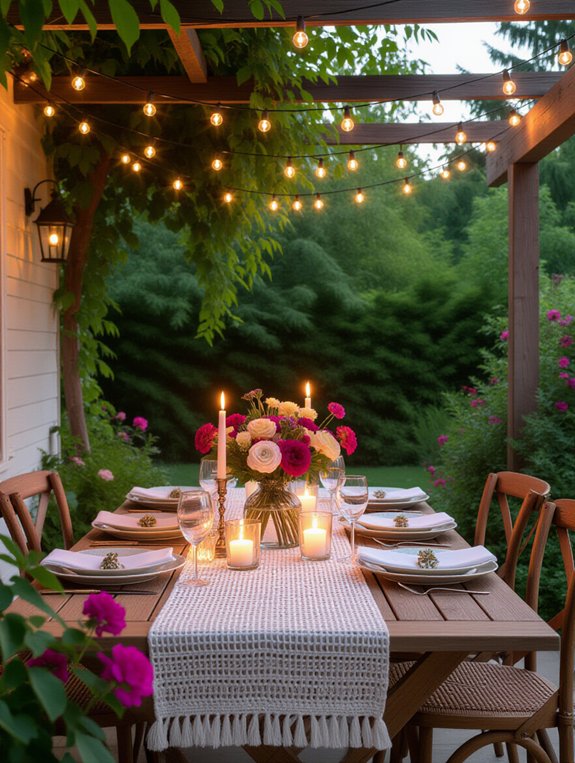 magical patio string lights