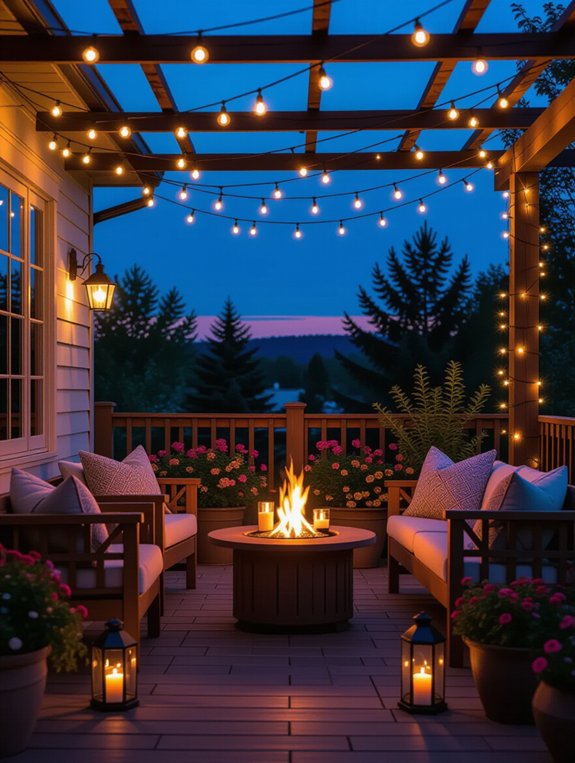 magical patio string lights