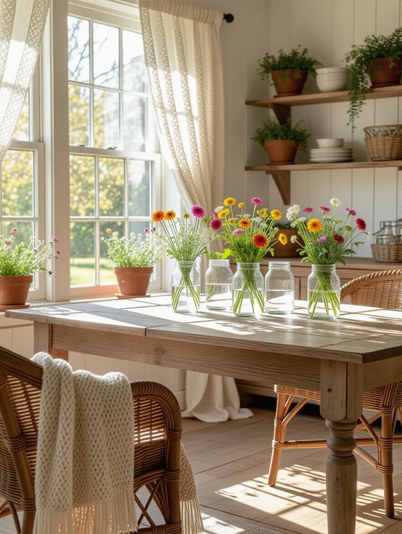 mason jars for organization