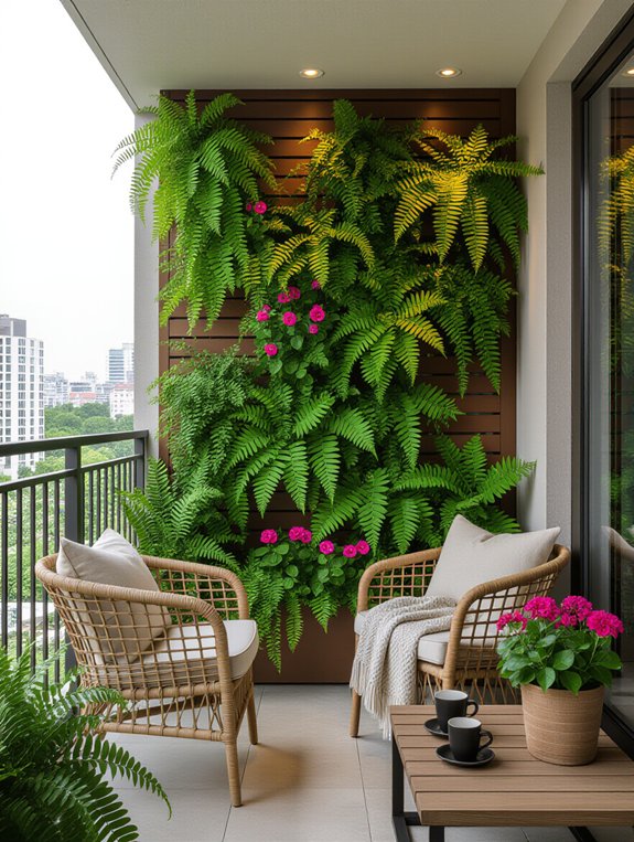 maximize balcony with greenery