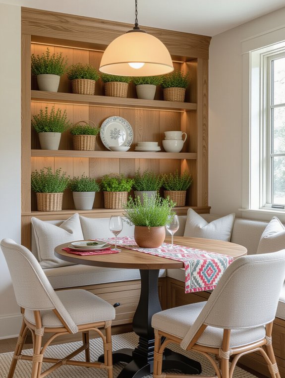 maximize dining room space