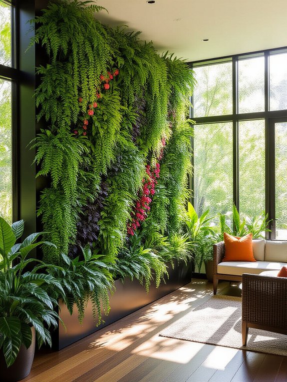 maximize indoor greenery space