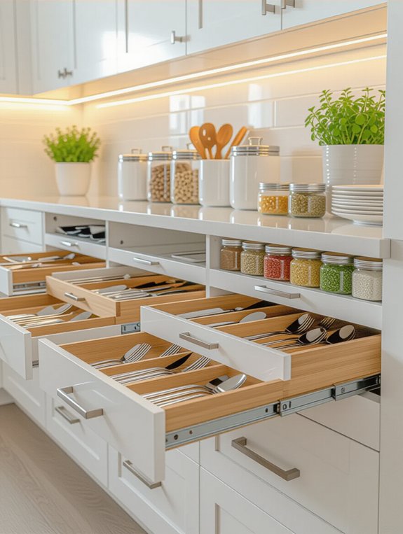 maximize kitchen drawer organization