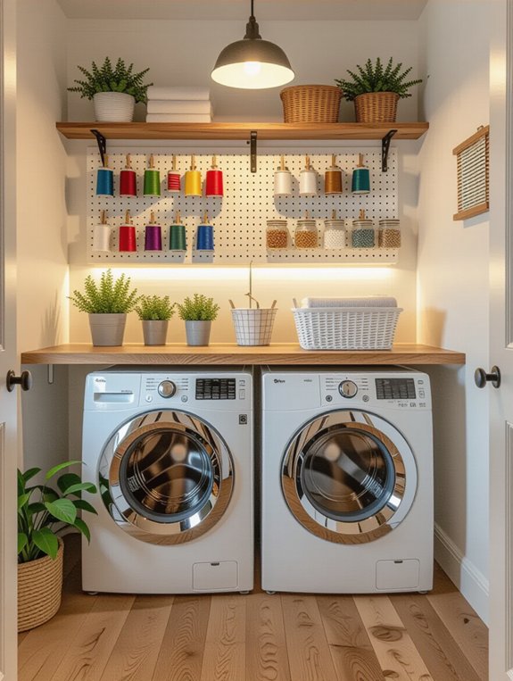 maximize laundry room organization