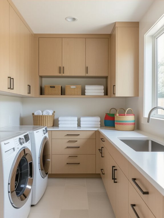 maximize laundry room organization
