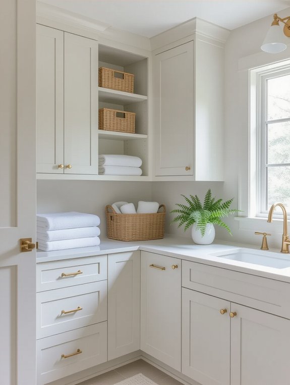 maximize laundry room space