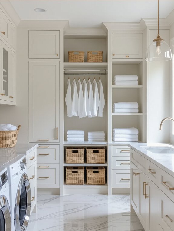 maximize laundry room space