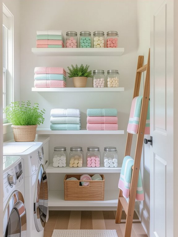 maximize laundry room space