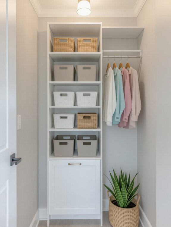 maximize laundry room space
