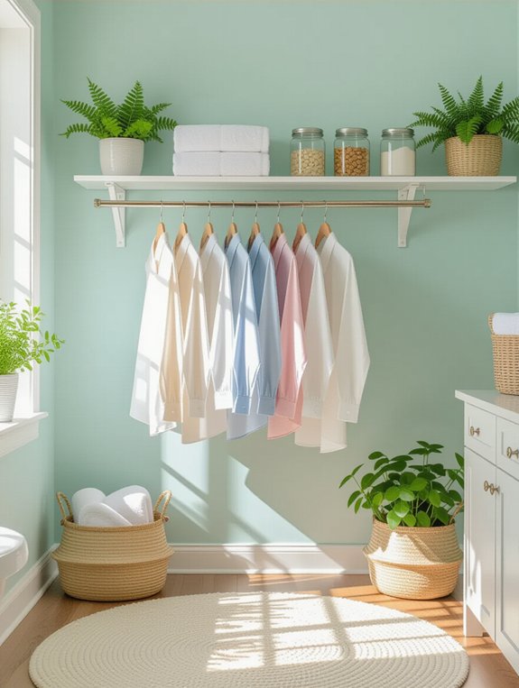 maximize laundry space efficiently