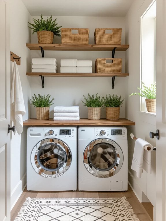 maximize small laundry spaces
