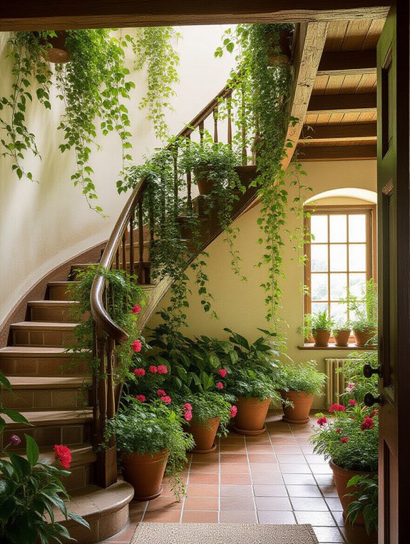 maximize space with climbing plants