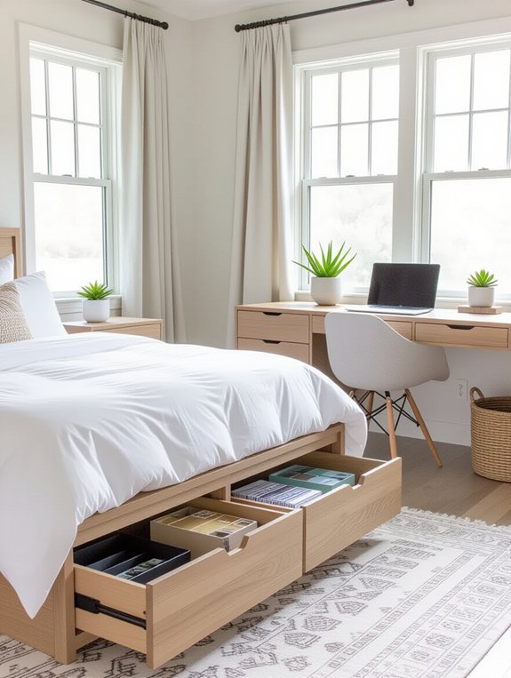 maximize space with organization