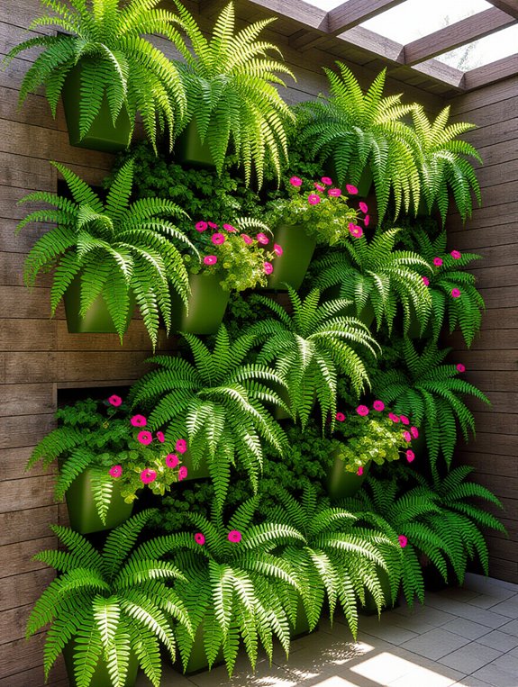 maximizing gardening space vertically