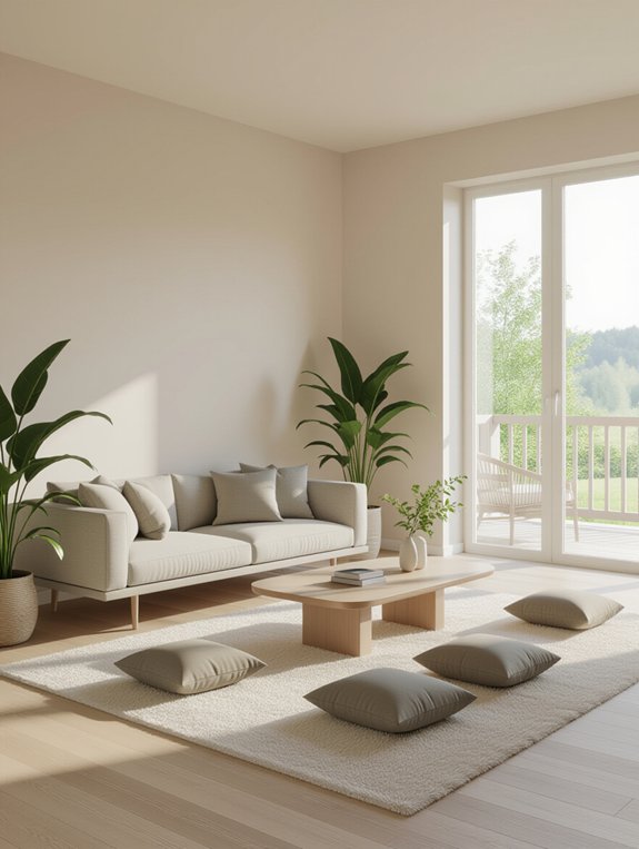 minimalist meditation sanctuary design