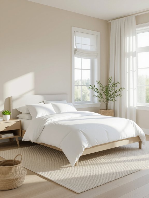 minimalist neutral tone decor