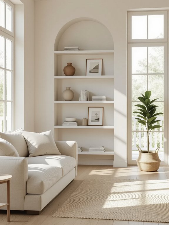 minimalist shelf decoration essentials