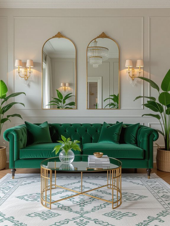 mirrors expand living space