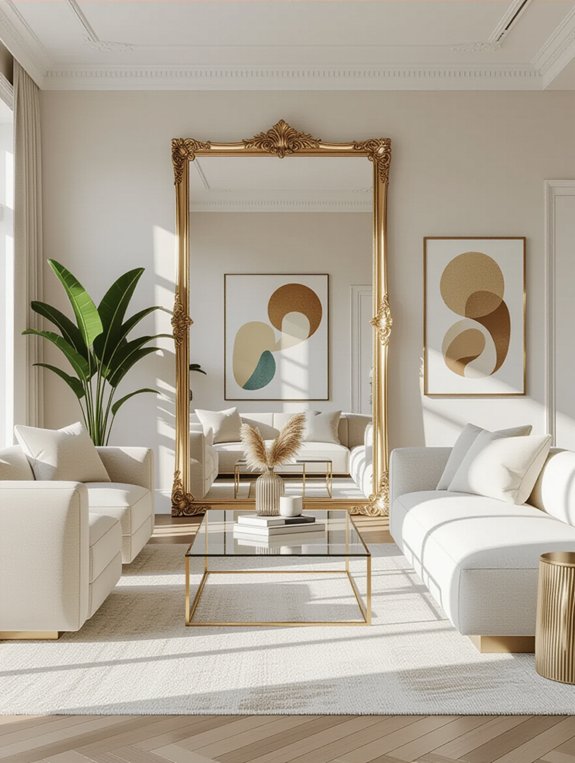 mirrors reflect light space