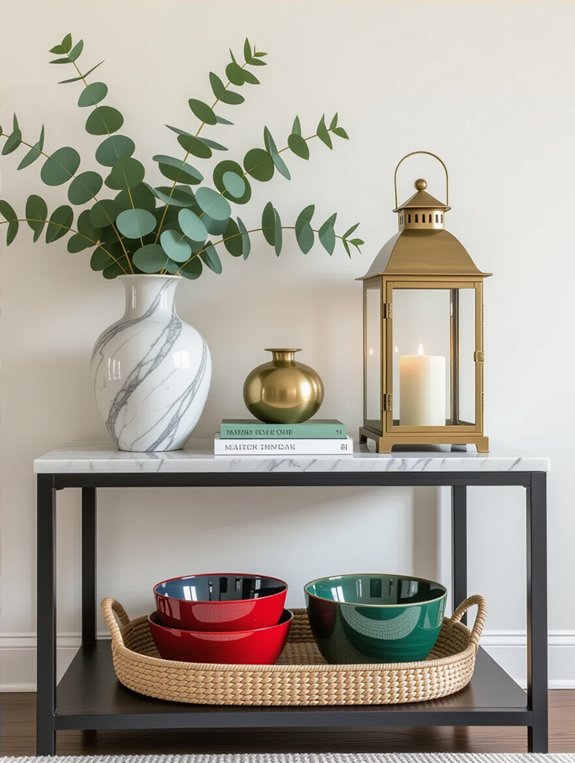 mix decorative functional objects