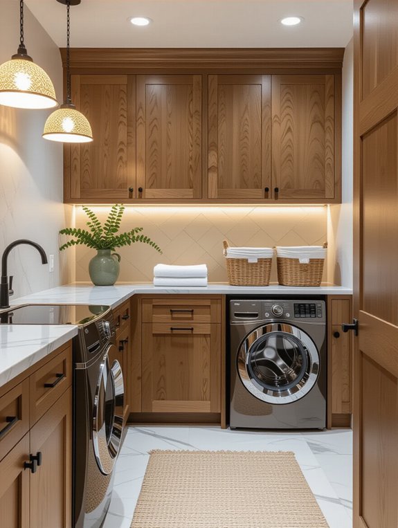 mixing materials for contrast