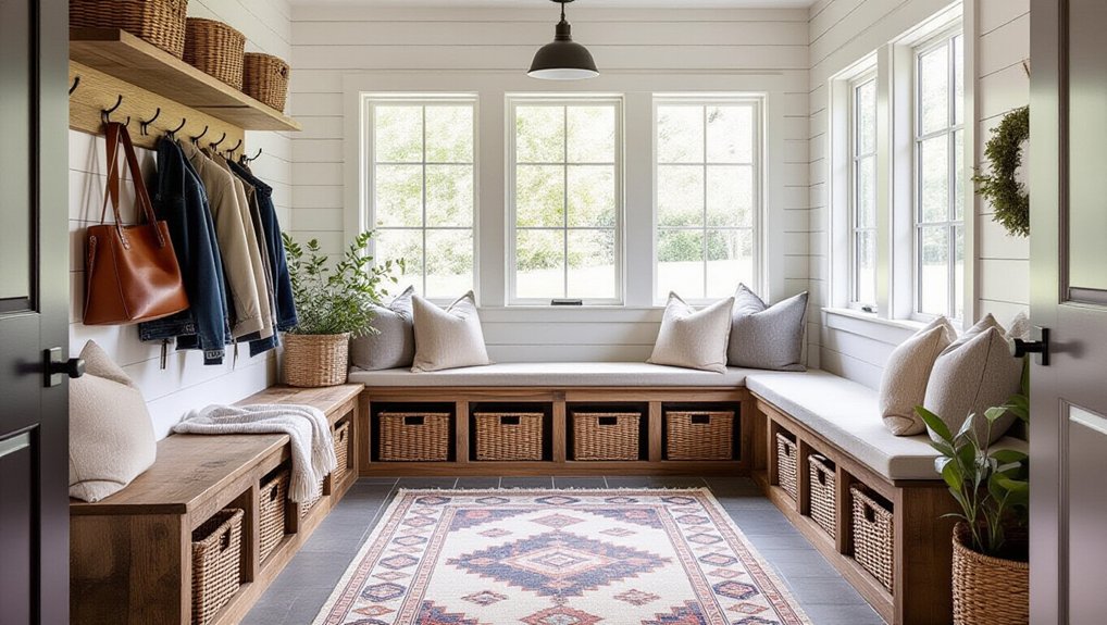 modern farmhouse entryway designs