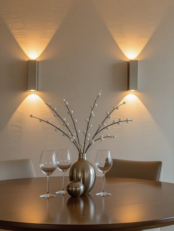 modern led wall sconces