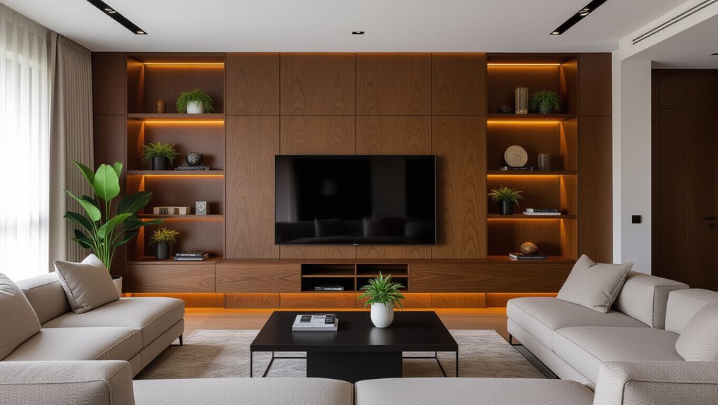 modern media wall designs