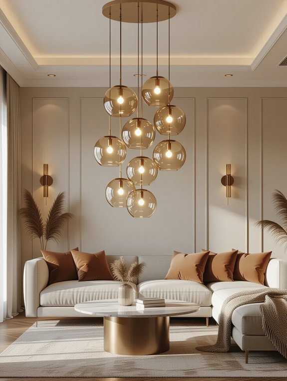 multi light pendant arrangements tips