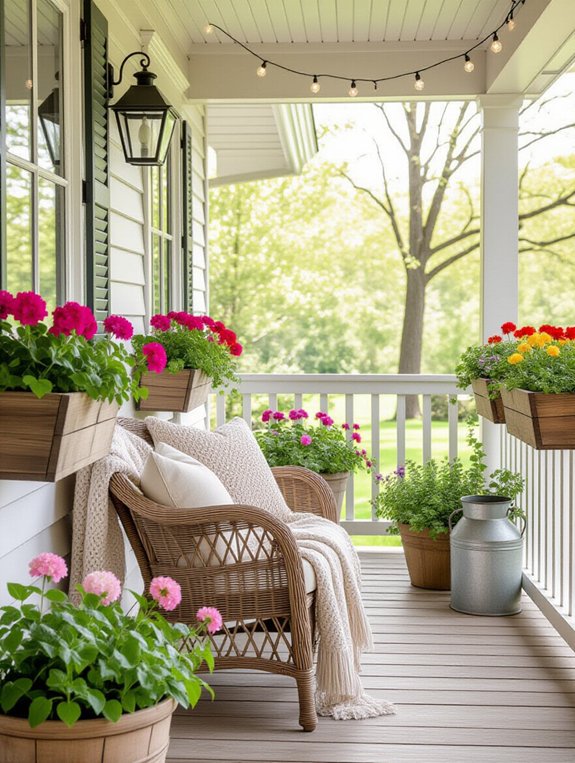 natural charm for porches